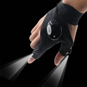 C_LED Gloves with Waterproof Lights